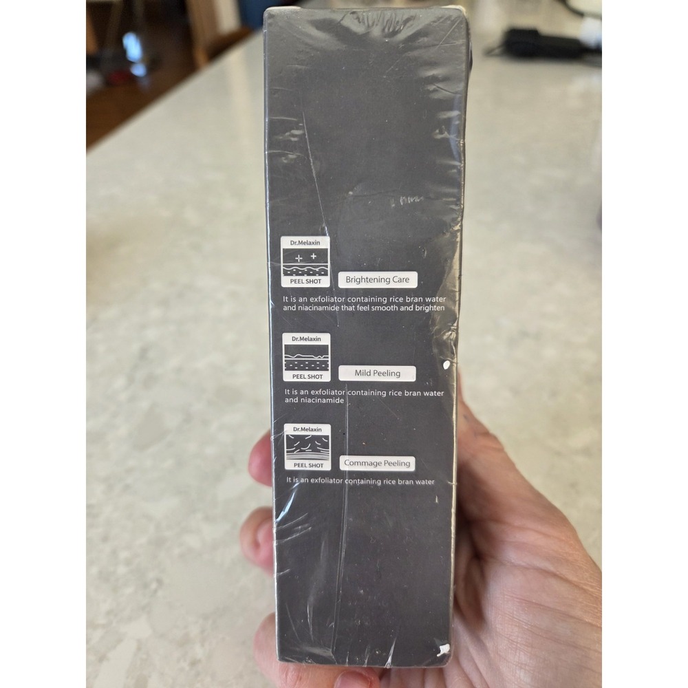 Dr. Melaxin Peel Shot Exfoliant Black Rice Ampoule 2.7 fl oz (80 ml) Niacinamide - Picture 6 of 8